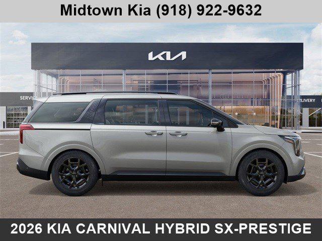 new 2026 Kia Carnival Hybrid car, priced at $54,179