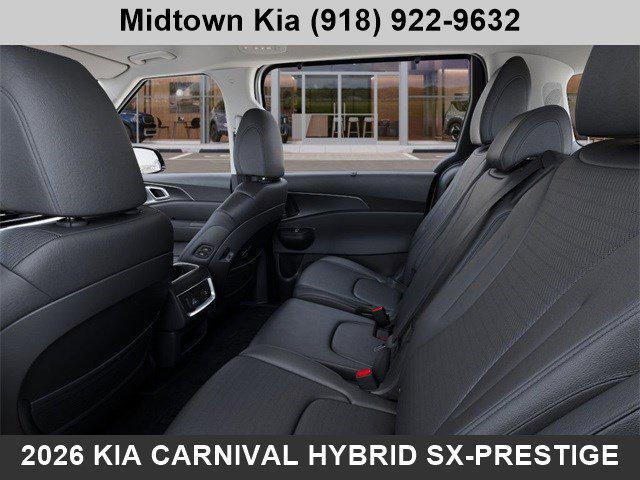 new 2026 Kia Carnival Hybrid car, priced at $54,179