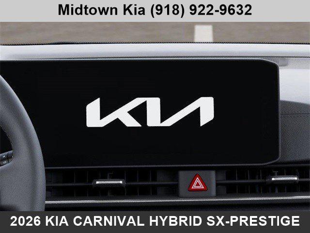 new 2026 Kia Carnival Hybrid car, priced at $54,179