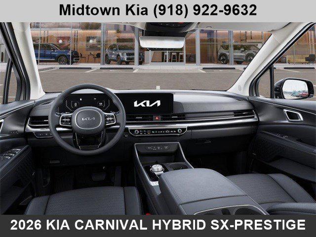 new 2026 Kia Carnival Hybrid car, priced at $54,179