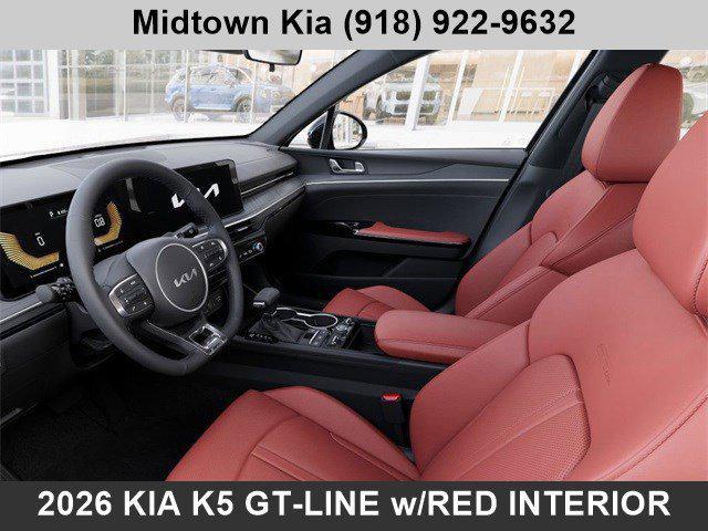 new 2026 Kia K5 car, priced at $28,576