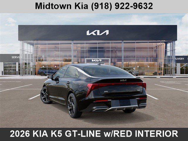 new 2026 Kia K5 car, priced at $28,576