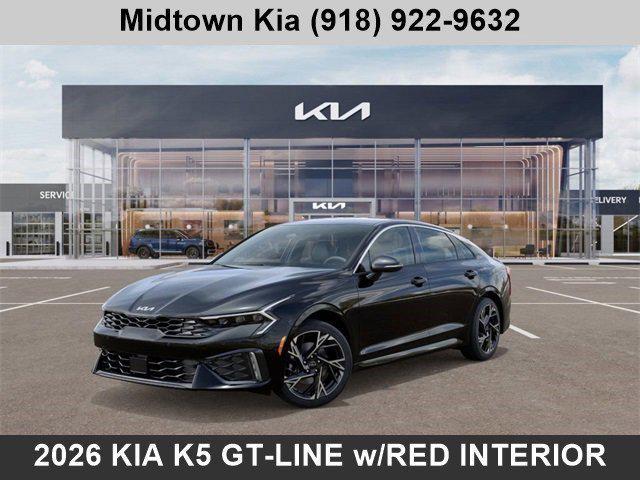new 2026 Kia K5 car, priced at $28,576