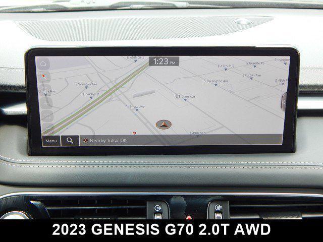 used 2023 Genesis G70 car, priced at $27,743