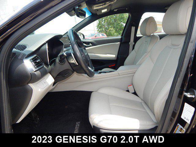 used 2023 Genesis G70 car, priced at $27,743