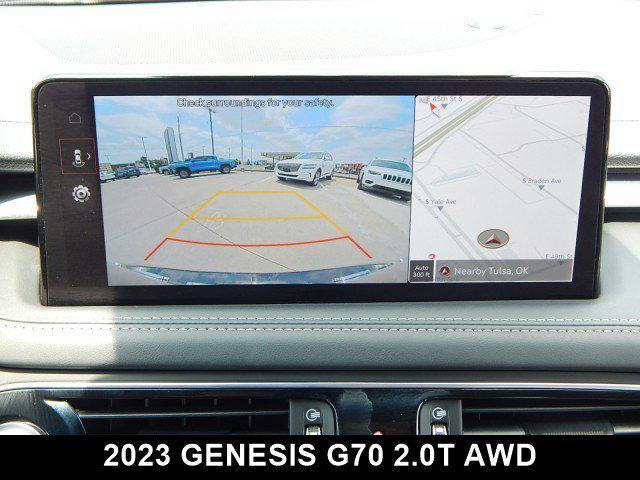 used 2023 Genesis G70 car, priced at $27,743