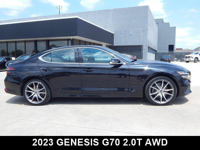 used 2023 Genesis G70 car, priced at $27,743