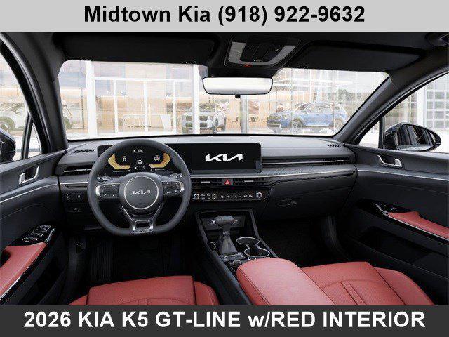new 2026 Kia K5 car, priced at $28,576
