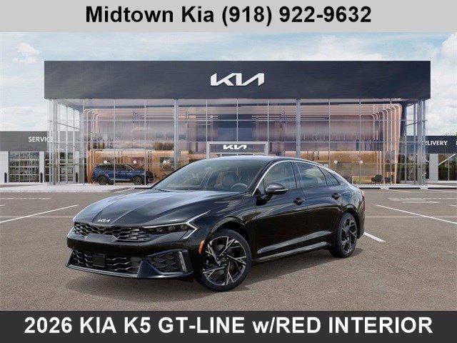 new 2026 Kia K5 car, priced at $28,576