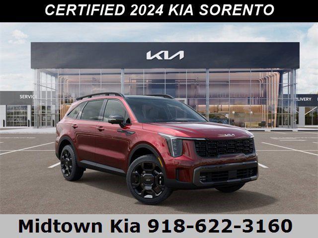 used 2024 Kia Sorento car, priced at $41,145