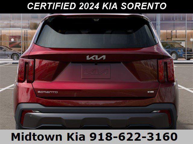 used 2024 Kia Sorento car, priced at $41,145