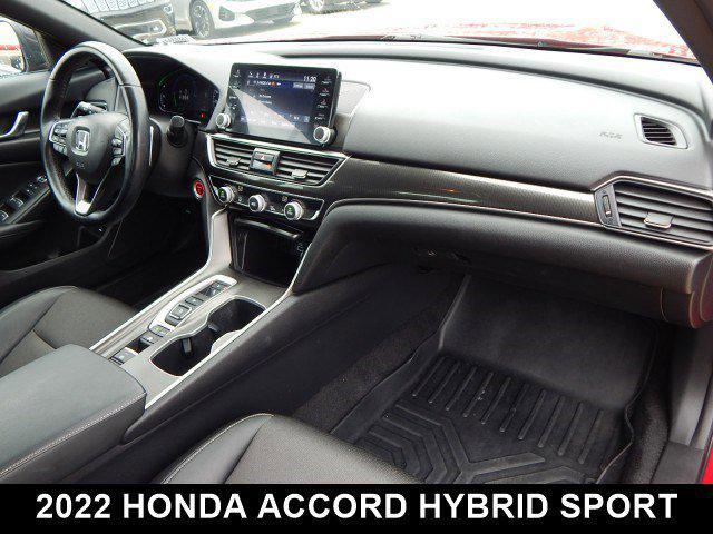 used 2022 Honda Accord Hybrid car, priced at $27,254