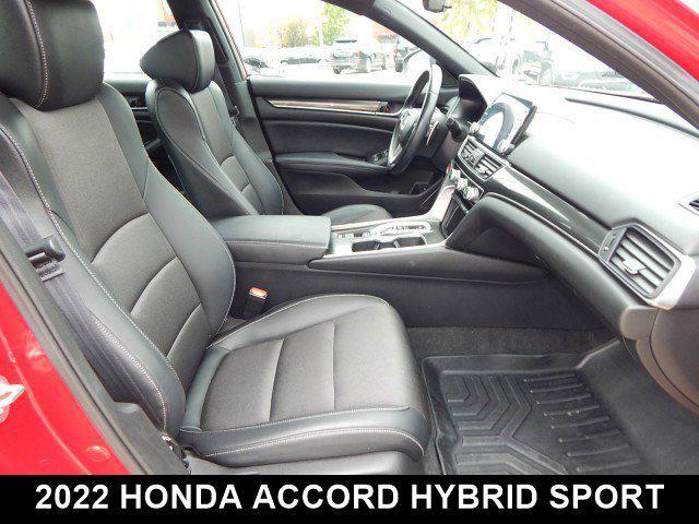 used 2022 Honda Accord Hybrid car, priced at $27,254