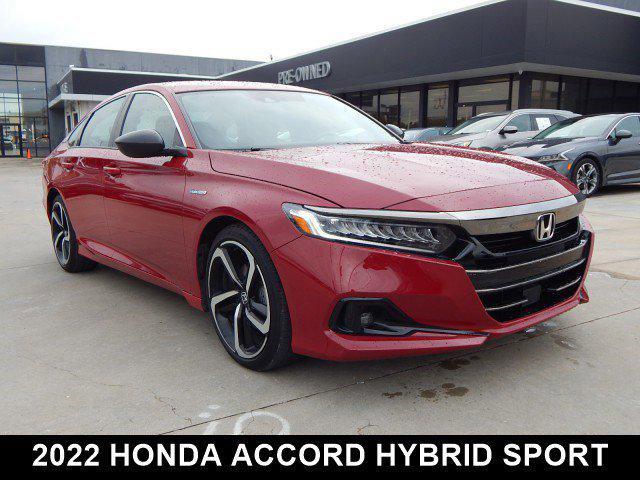 used 2022 Honda Accord Hybrid car, priced at $27,254