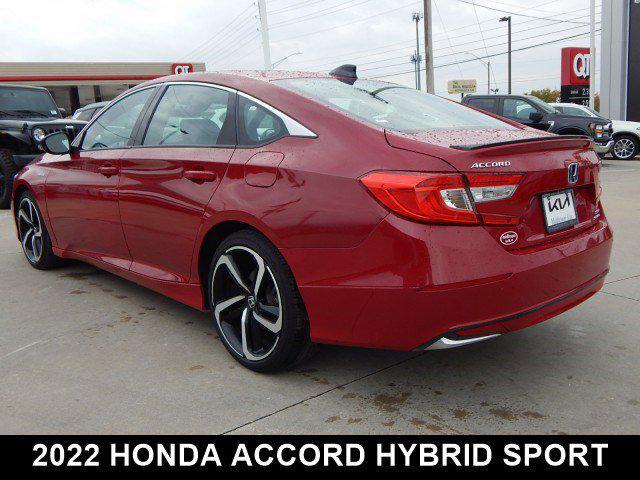 used 2022 Honda Accord Hybrid car, priced at $27,254