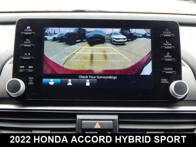 used 2022 Honda Accord Hybrid car, priced at $27,254