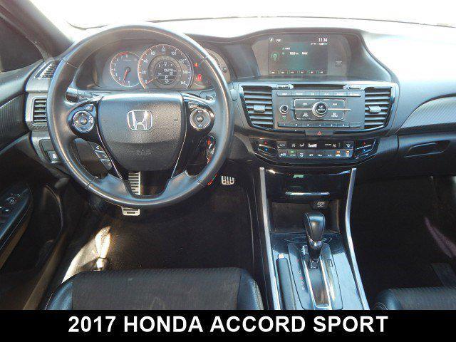 used 2017 Honda Accord car, priced at $15,286