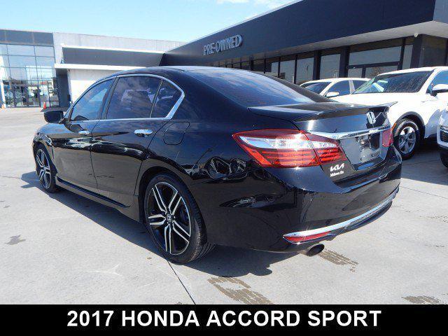 used 2017 Honda Accord car, priced at $15,286