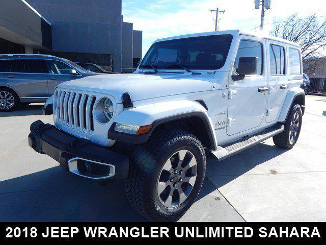 used 2018 Jeep Wrangler Unlimited car, priced at $22,997