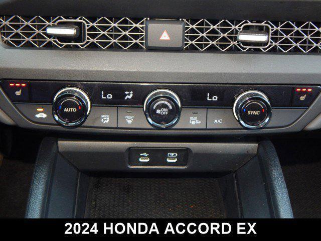 used 2024 Honda Accord car, priced at $28,023