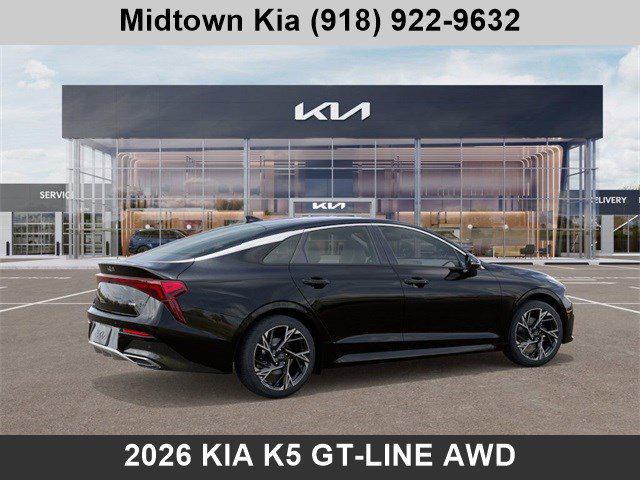 new 2026 Kia K5 car, priced at $30,920