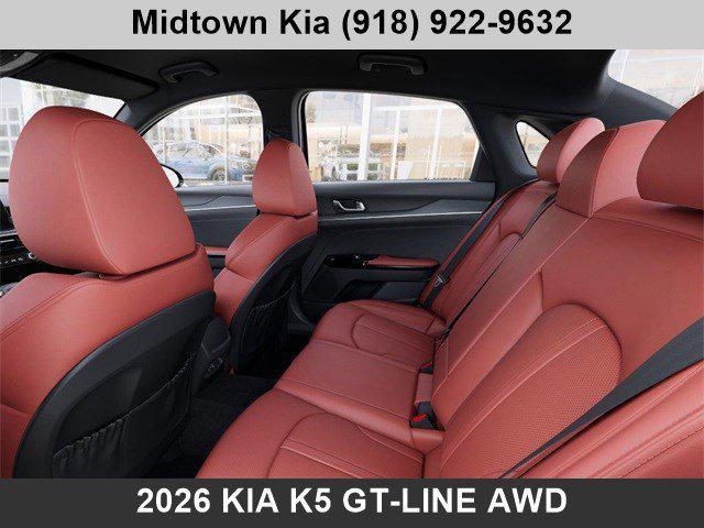 new 2026 Kia K5 car, priced at $30,920