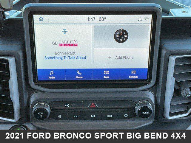used 2021 Ford Bronco Sport car, priced at $20,764