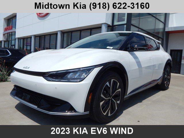 new 2023 Kia EV6 car, priced at $47,562