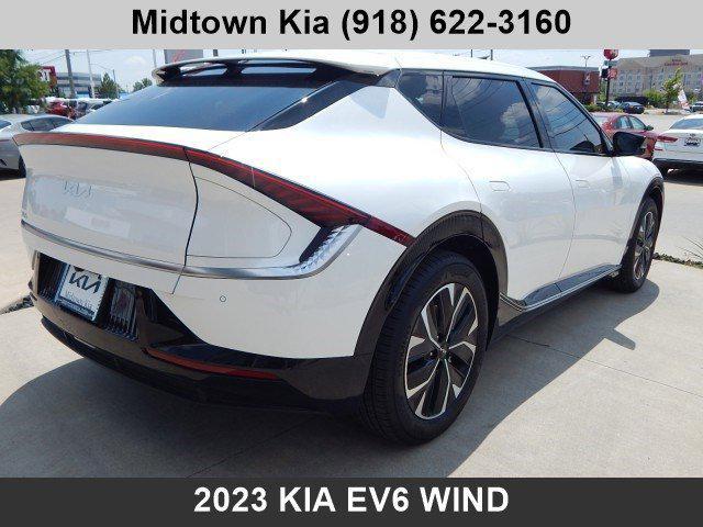 new 2023 Kia EV6 car, priced at $47,562