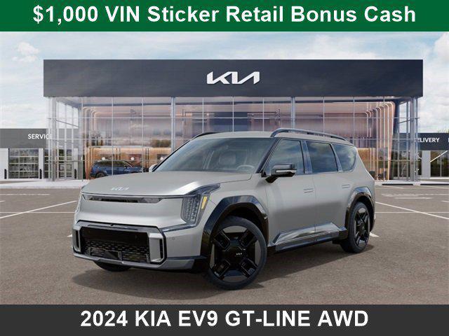 new 2024 Kia EV9 car, priced at $66,935