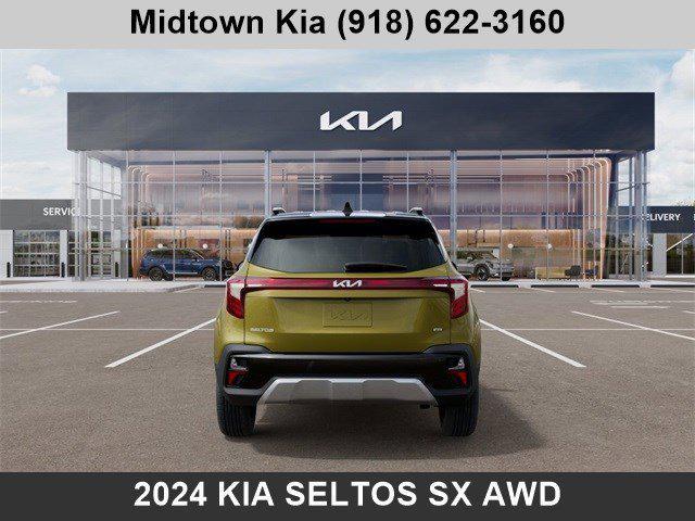 new 2024 Kia Seltos car, priced at $30,718