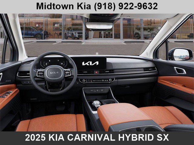 new 2025 Kia Carnival Hybrid car, priced at $49,165
