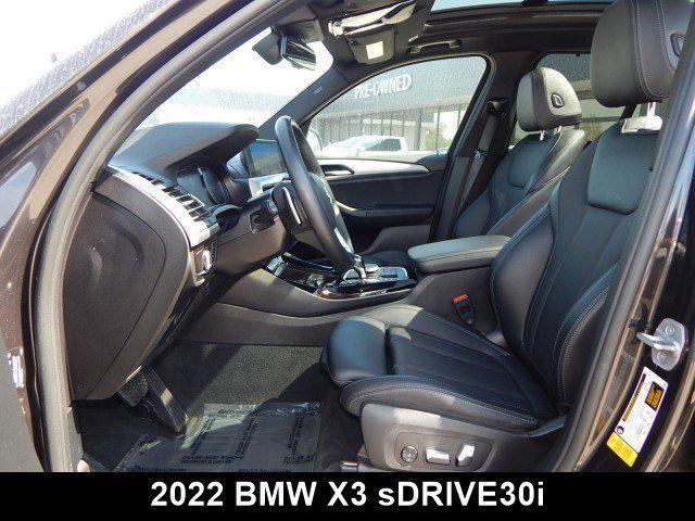 used 2022 BMW X3 car, priced at $33,283