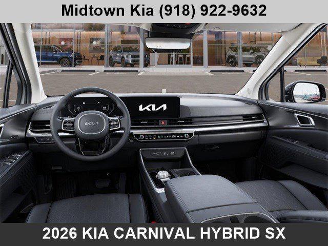 new 2026 Kia Carnival Hybrid car, priced at $48,797