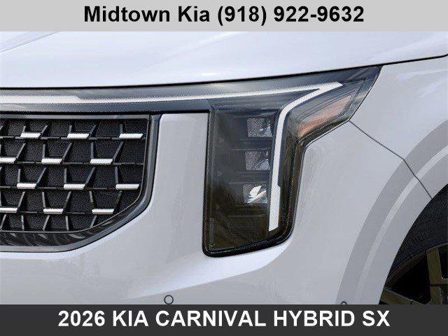 new 2026 Kia Carnival Hybrid car, priced at $48,797