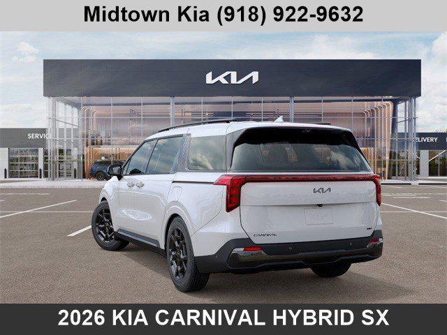 new 2026 Kia Carnival Hybrid car, priced at $48,797