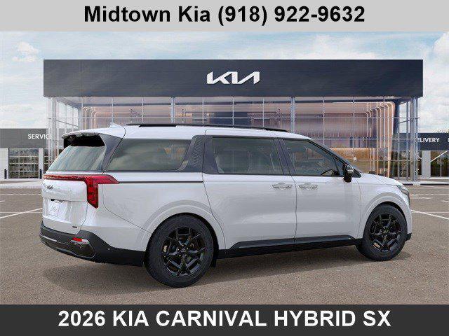 new 2026 Kia Carnival Hybrid car, priced at $48,797