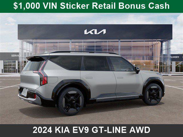 new 2024 Kia EV9 car, priced at $66,245