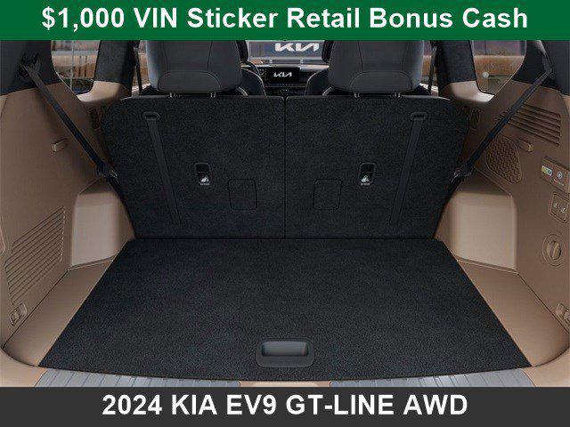 new 2024 Kia EV9 car, priced at $66,245