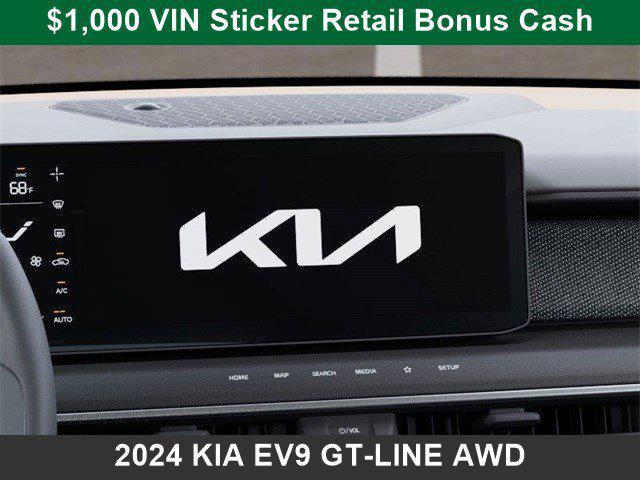 new 2024 Kia EV9 car, priced at $66,245