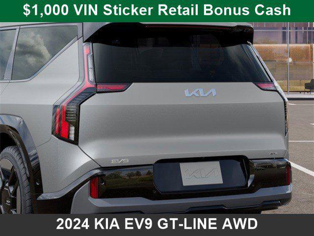 new 2024 Kia EV9 car, priced at $66,245