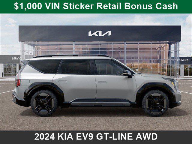 new 2024 Kia EV9 car, priced at $66,245