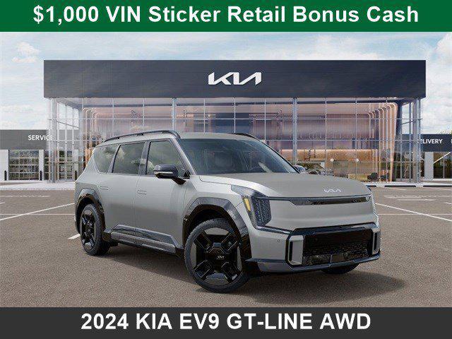 new 2024 Kia EV9 car, priced at $66,245