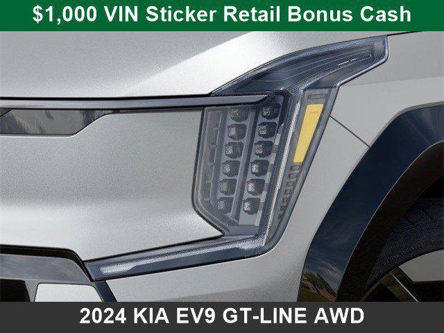 new 2024 Kia EV9 car, priced at $66,245