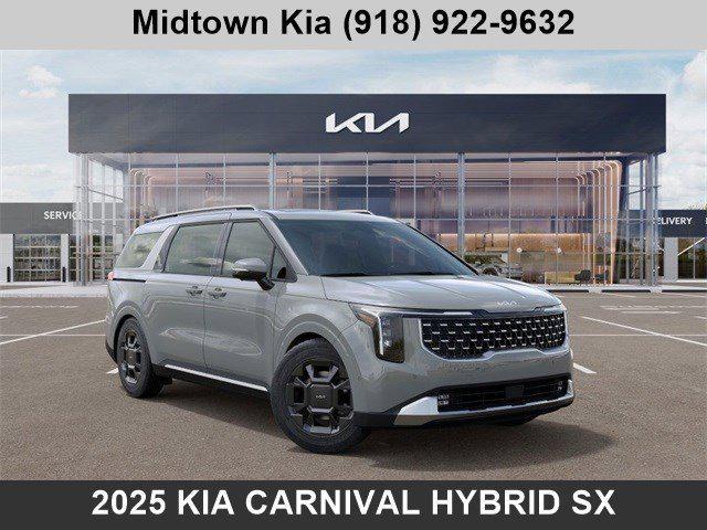 new 2025 Kia Carnival Hybrid car, priced at $48,005