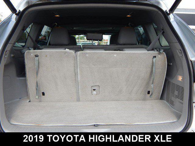 used 2019 Toyota Highlander car, priced at $20,876