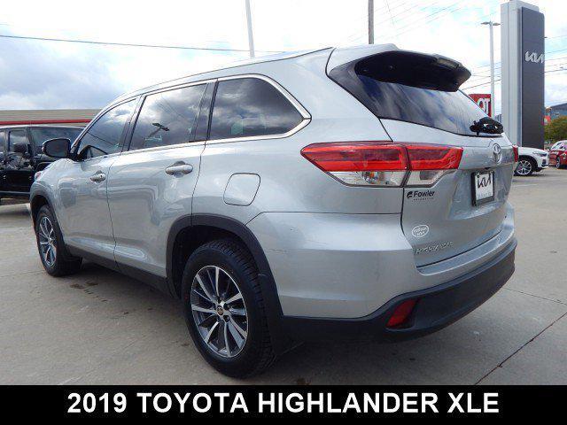 used 2019 Toyota Highlander car, priced at $20,876