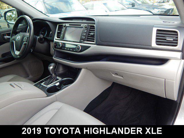 used 2019 Toyota Highlander car, priced at $20,876