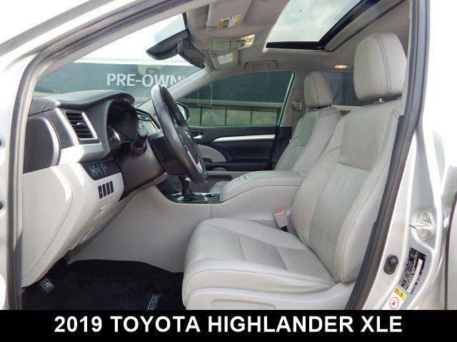 used 2019 Toyota Highlander car, priced at $20,876