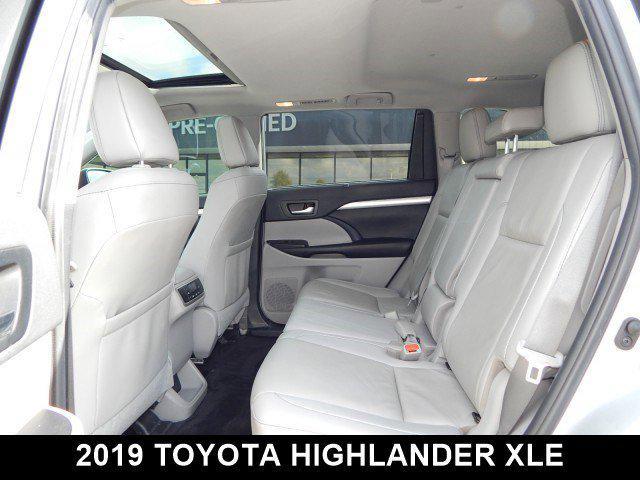 used 2019 Toyota Highlander car, priced at $20,876